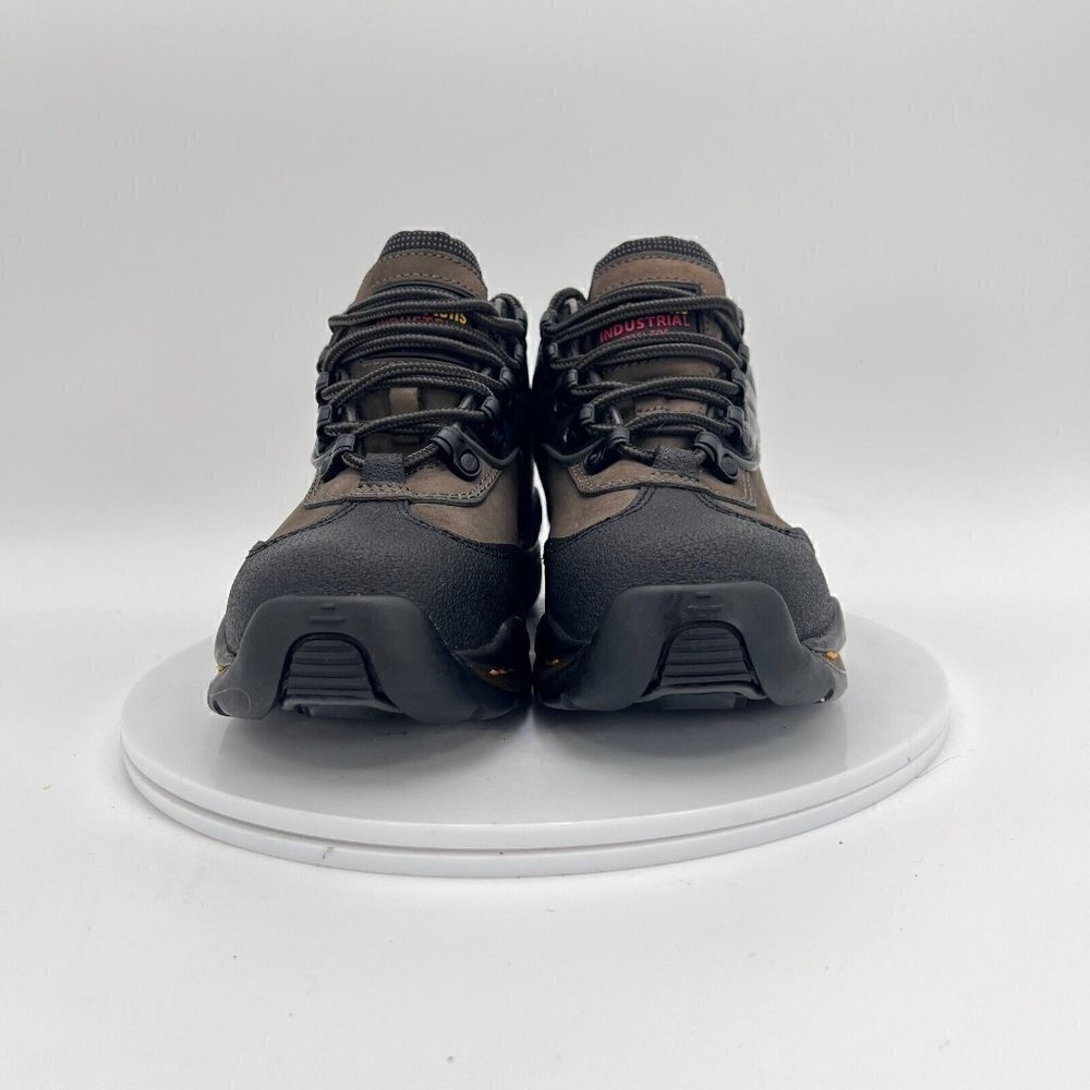 Dr Martens Industrial Men Size 6E Brown Leather Slip Resistant Safety Toe Boot - Picture 2 of 14